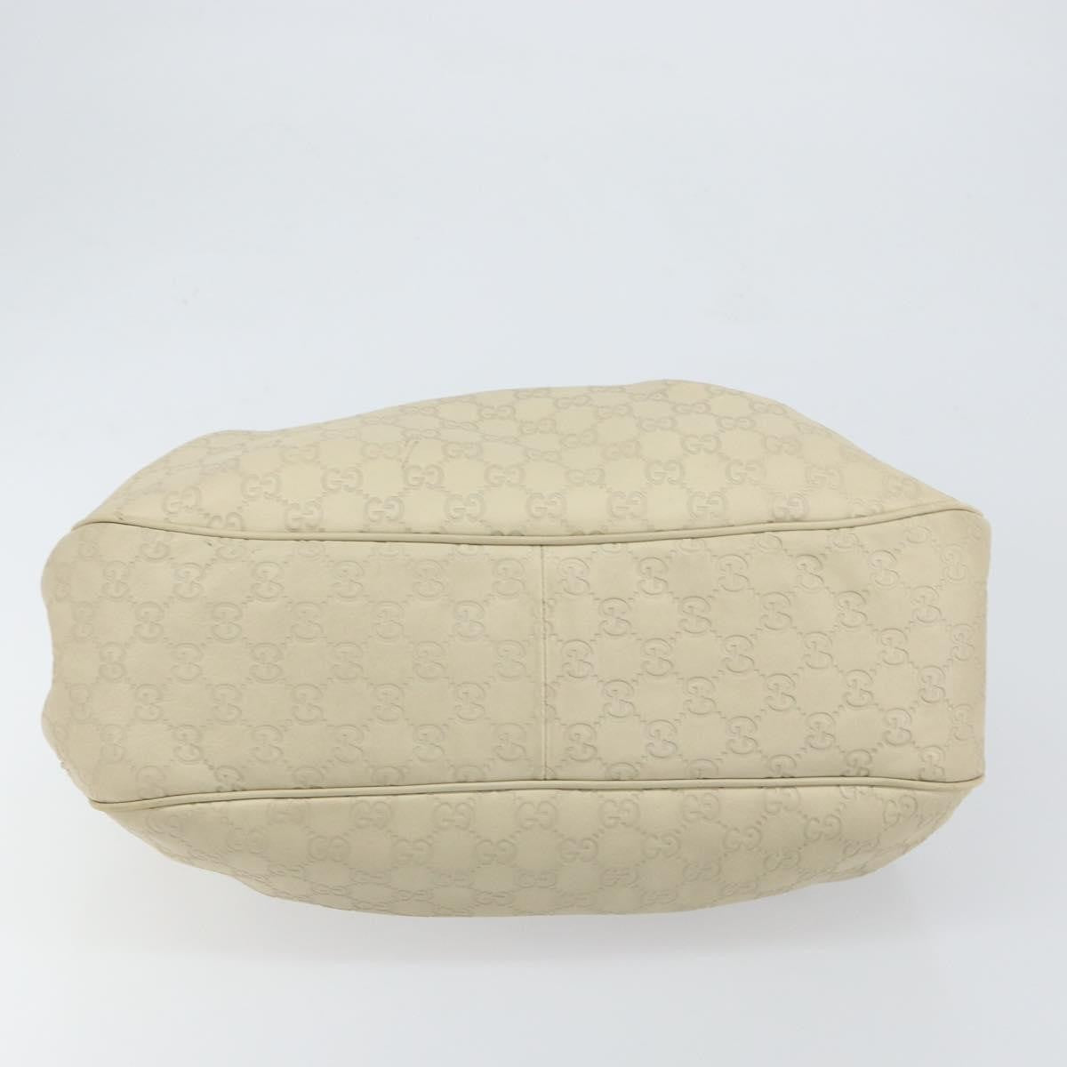 Gucci Sukey Hobo Guccissima Leather, ECRU, LEATHER, Shoulder bag