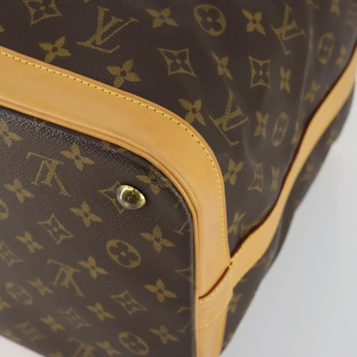 Louis Vuitton Cruiser Handbag Monogram Canvas, BROWN, CANVAS, Travel bag