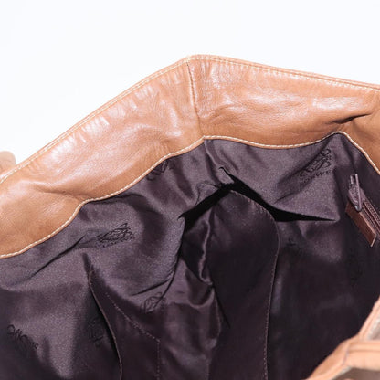 Loewe Anagram Tote Leather, BROWN, LEATHER, Tote bag