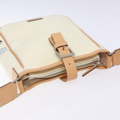 Burberry Black Label Shoulder bag Canvas, BEIGE, CANVAS, Shoulder bag