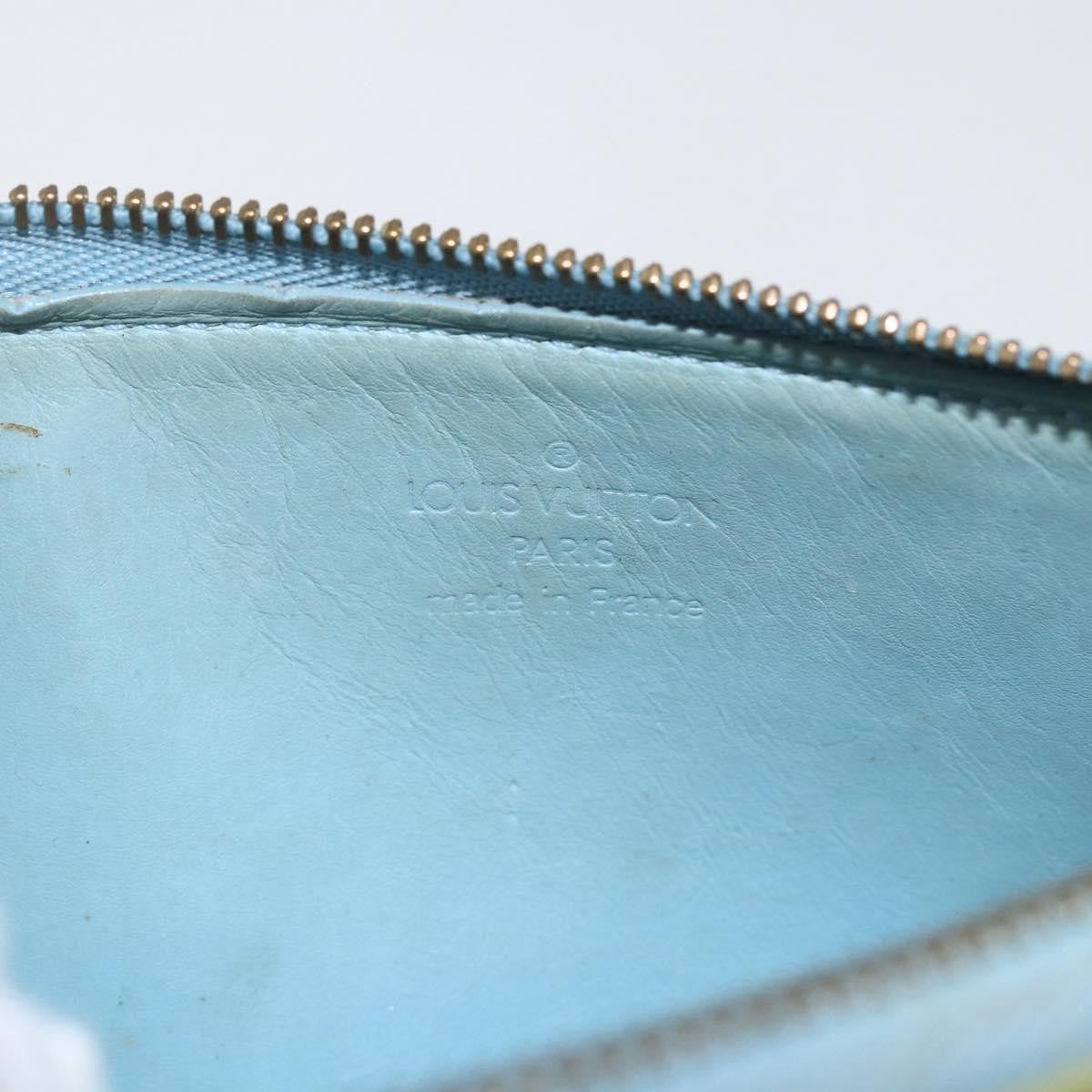 Louis Vuitton Lexington Pochette Monogram Vernis, GREEN, PATENT_LEATHER, Clutche & pouche