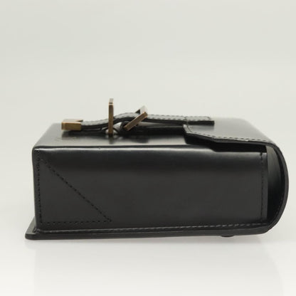 Louis Vuitton Pisteu Bum Bag Leather, BLACK, LEATHER, Shoulder bag