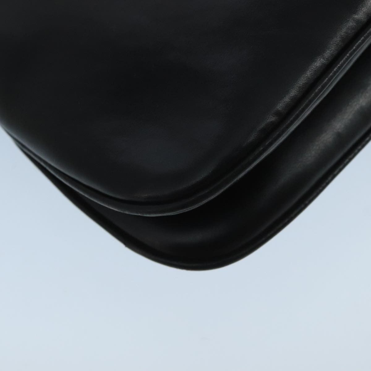 Gucci Vintage Shoulder Bag Leather, BLACK, LEATHER, Shoulder bag