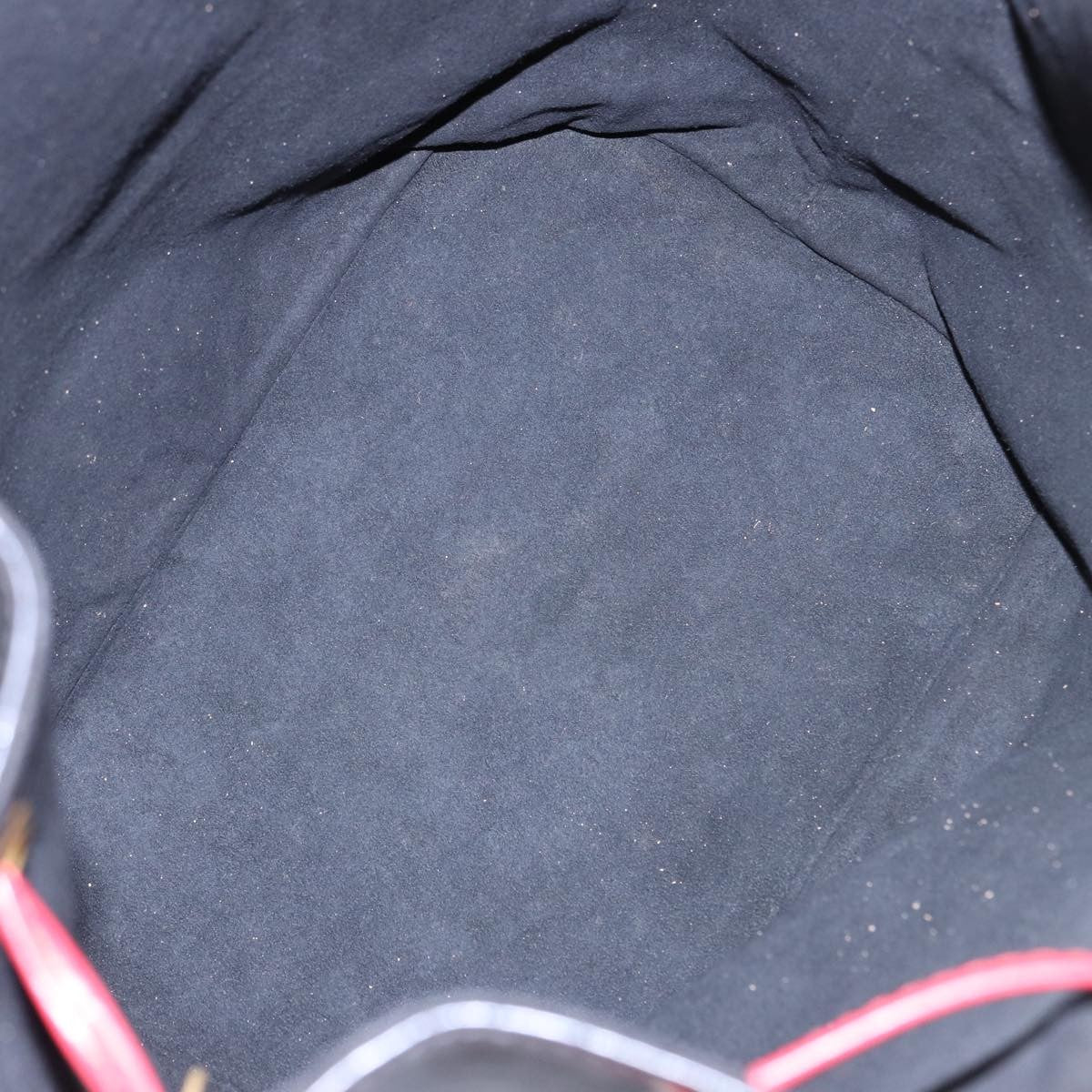 Louis Vuitton Bicolor Noe Handbag Epi Leather, BLACK, LEATHER, Handbag