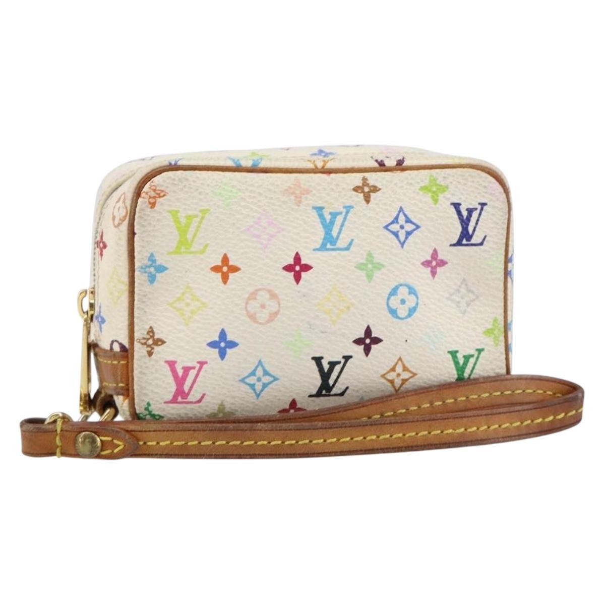 Louis Vuitton Wapity Trousse Pouch Monogram Multicolor, MULTICOLOUR, CANVAS, Clutche & pouche