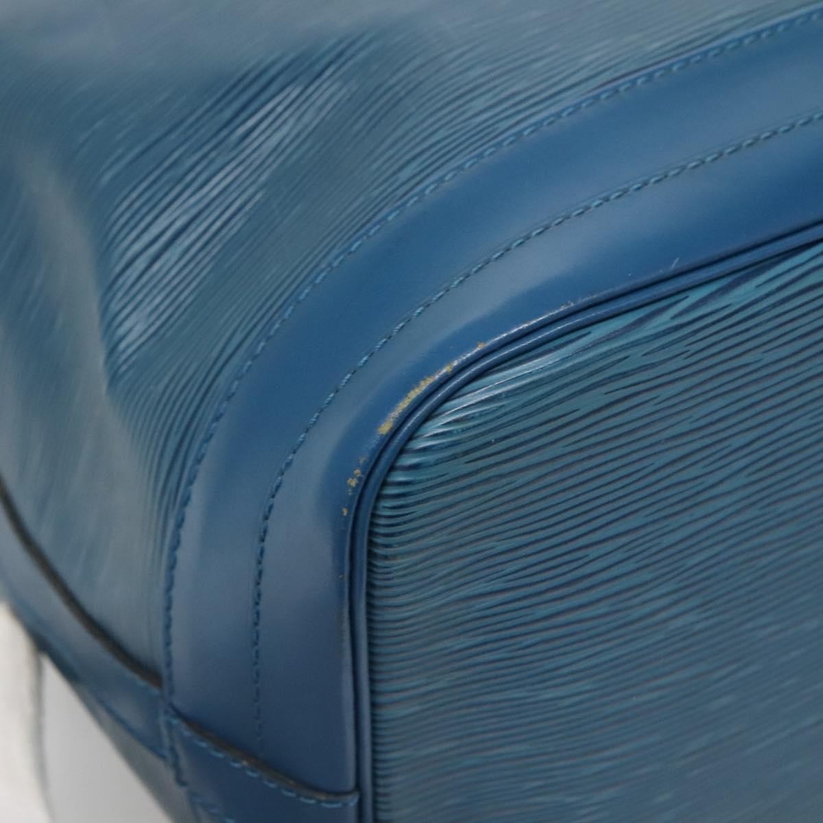 Louis Vuitton Noe Handbag Epi leather, BLUE, LEATHER, Handbag
