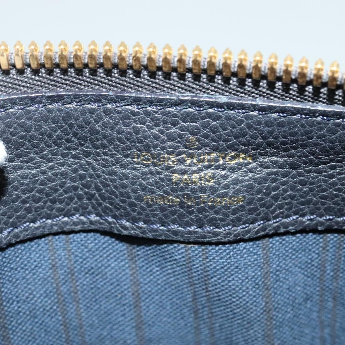 Louis Vuitton Petillante Clutch Monogram Empreinte Leather, BLACK, LEATHER, Clutche & pouche