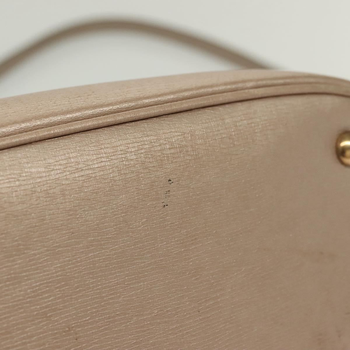 Gucci Bright Bit Convertible Tote Leather, GOLD, LEATHER, Tote bag