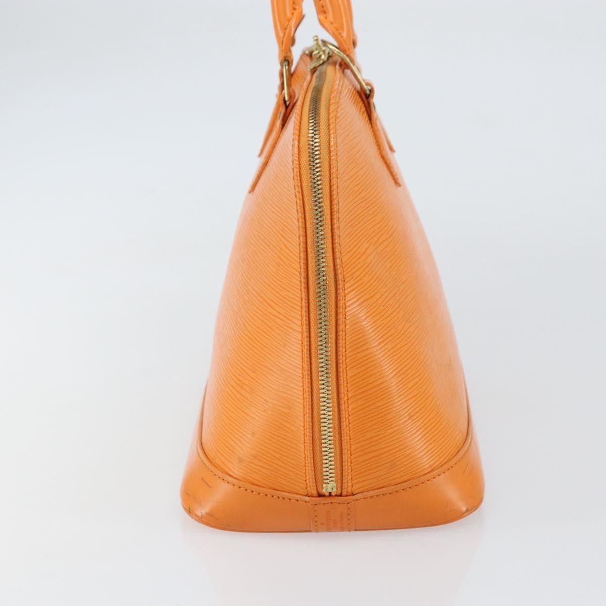 Louis Vuitton Vintage Alma Handbag Epi Leather, ORANGE, LEATHER, Handbag