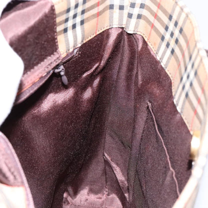 Burberry Nova Check Tote canvas check pattern, BEIGE, CANVAS, Tote bag