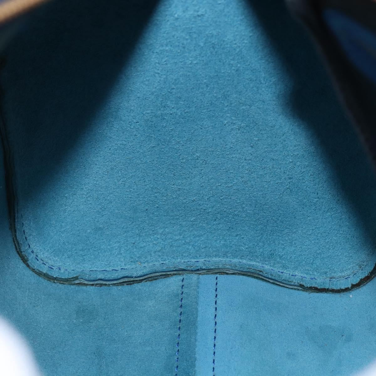 Louis Vuitton Speedy Handbag Epi Leather, BLUE, LEATHER, Handbag