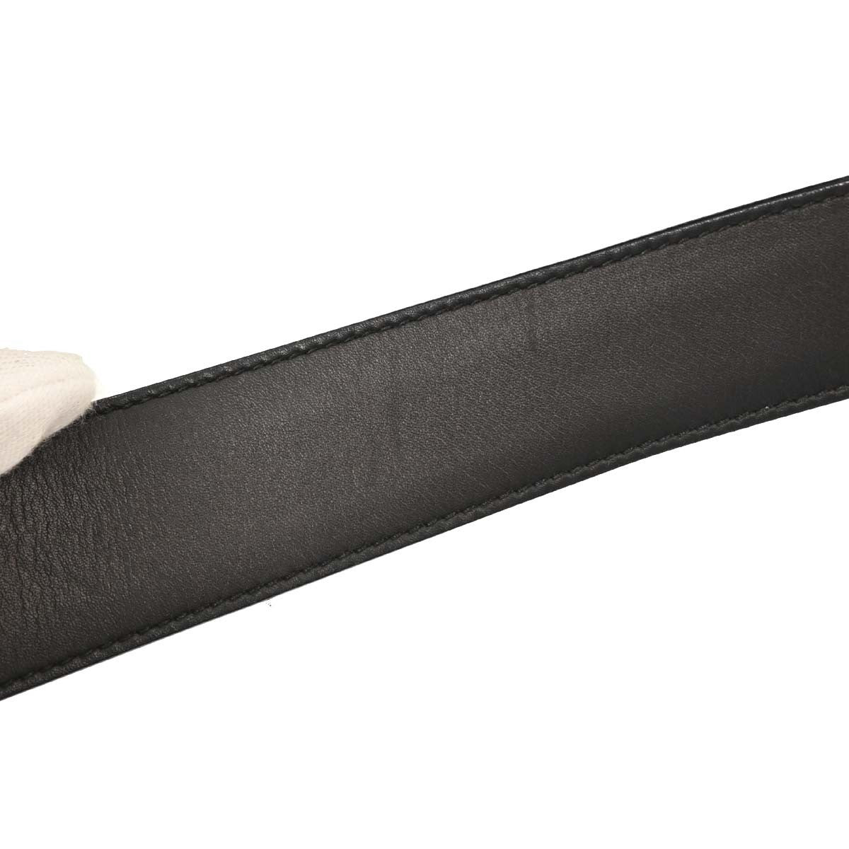 Salvatore Ferragamo Vintage Shoulder Bag Leather, BLACK, LEATHER, Shoulder bag