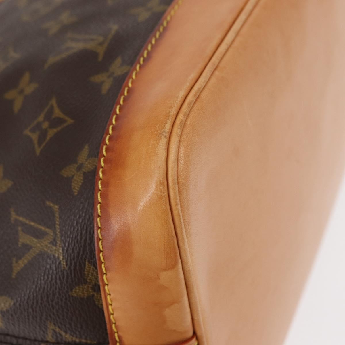 Louis Vuitton Alma Handbag Monogram Canvas, BROWN, CANVAS, Handbag