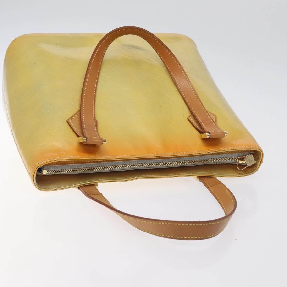 Louis Vuitton Vernis Houston Bag labellov, GRAY, PATENT_LEATHER, Handbag