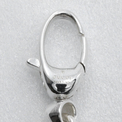 Gucci GG Bracelet Crystal Embellished Leather, SILVER, SILVER, Bracelet