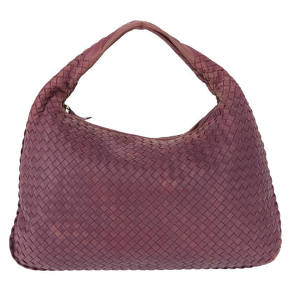 Bottega Veneta Veneta Hobo Intrecciato Nappa, PURPLE, LEATHER, Shoulder bag