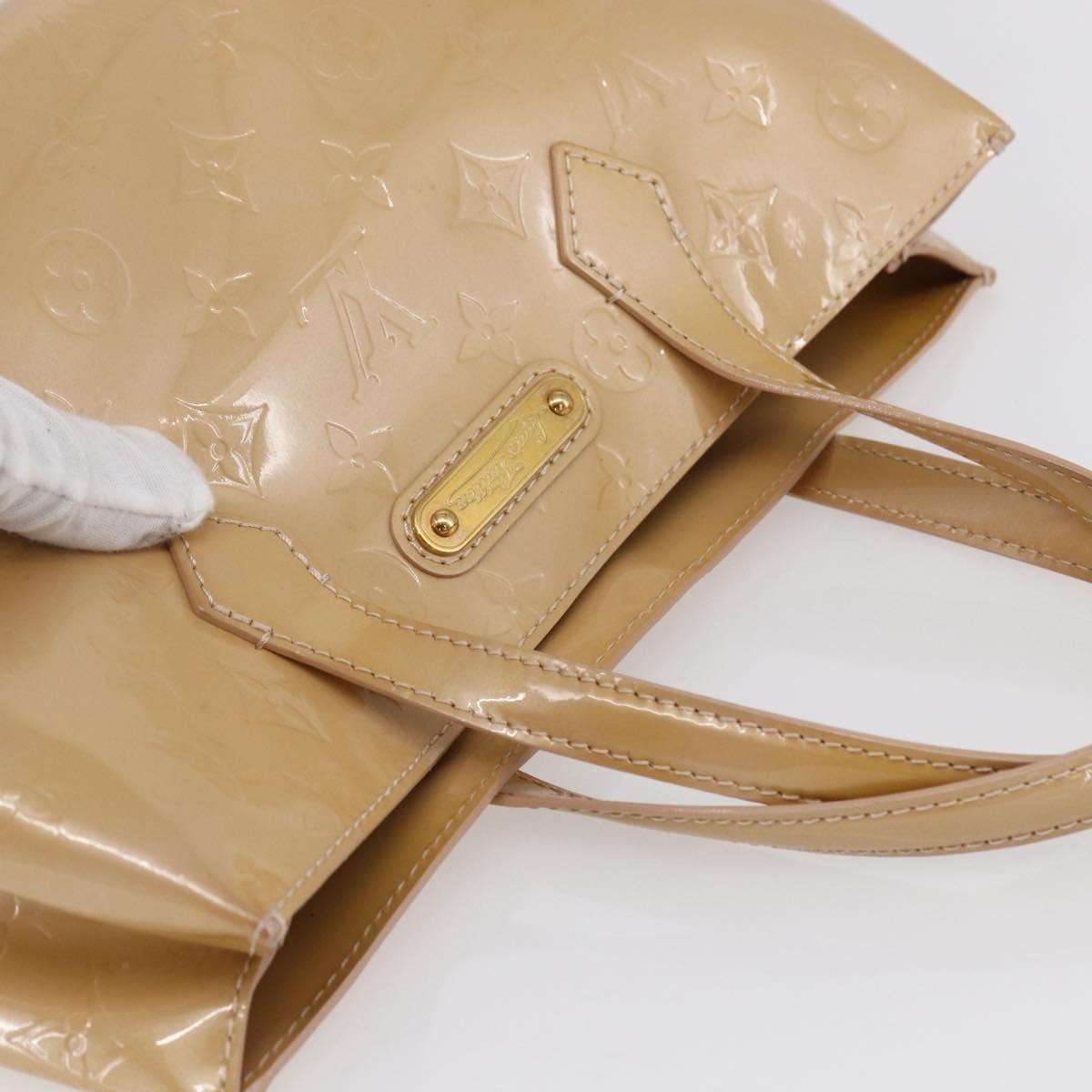Louis Vuitton Wilshire Handbag Monogram Vernis, PINK, PATENT_LEATHER, Handbag