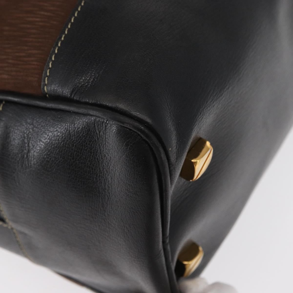 Loewe Velazquez Tote bag suede and leather, BROWN, SUEDE, Handbag