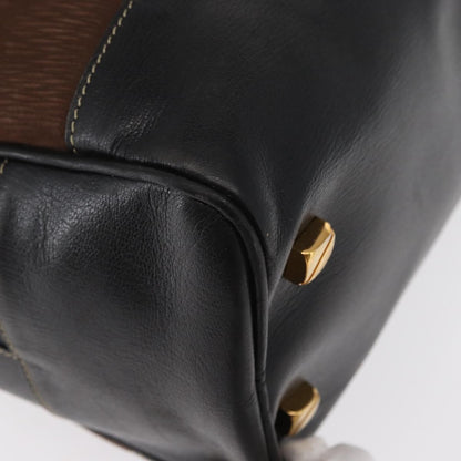Loewe Velazquez Tote bag suede and leather, BROWN, SUEDE, Handbag