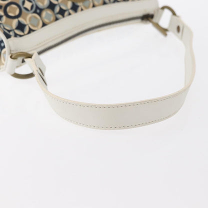 Celine Vintage Pochette Shoulder Bag Canvas, NAVY, CANVAS, Clutche & pouche