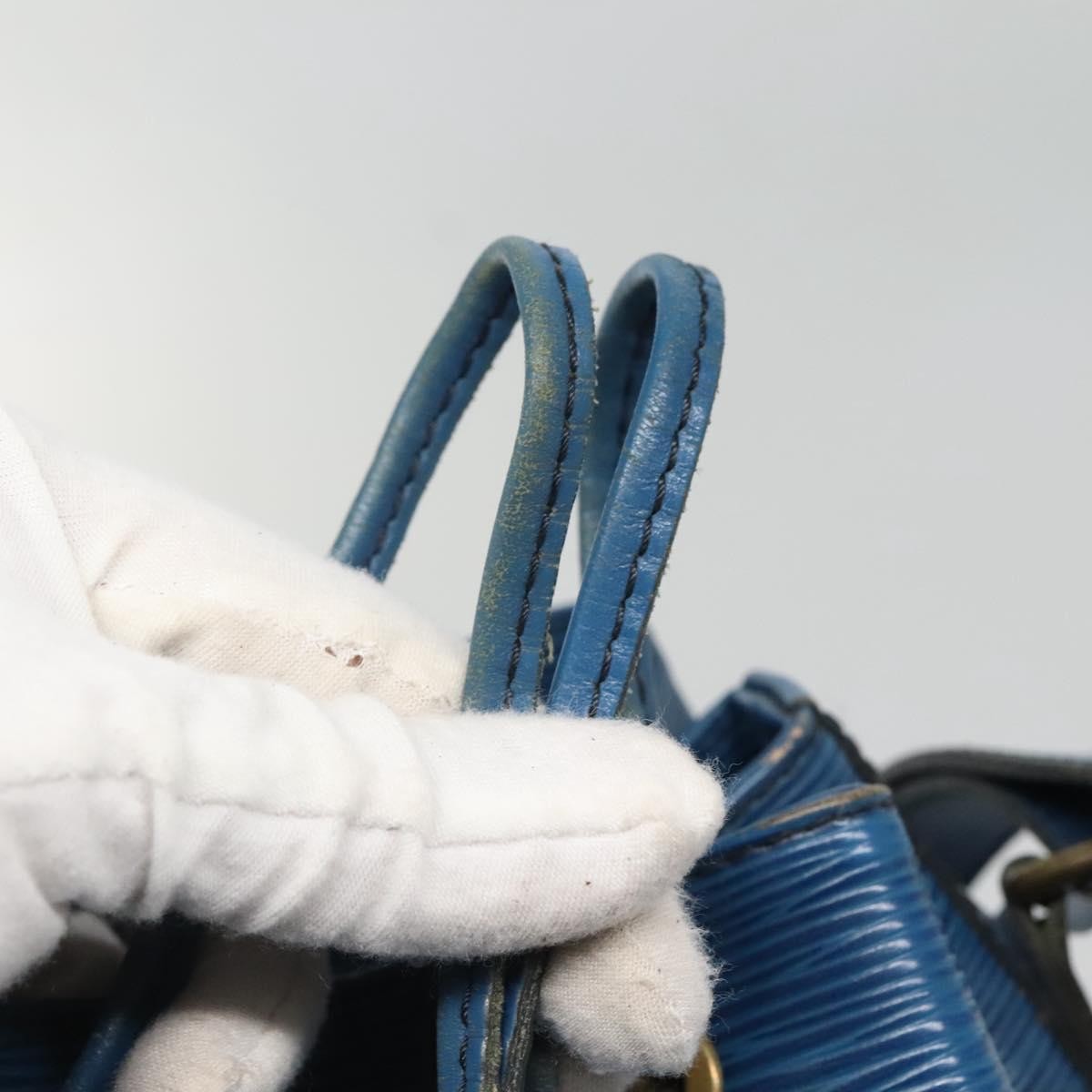 Louis Vuitton Noe Handbag Epi leather, BLUE, LEATHER, Handbag