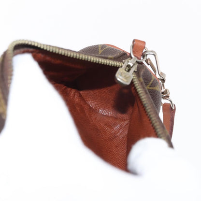 Louis Vuitton Papillon Pochette Monogram Canvas, BROWN, CANVAS, Clutche & pouche