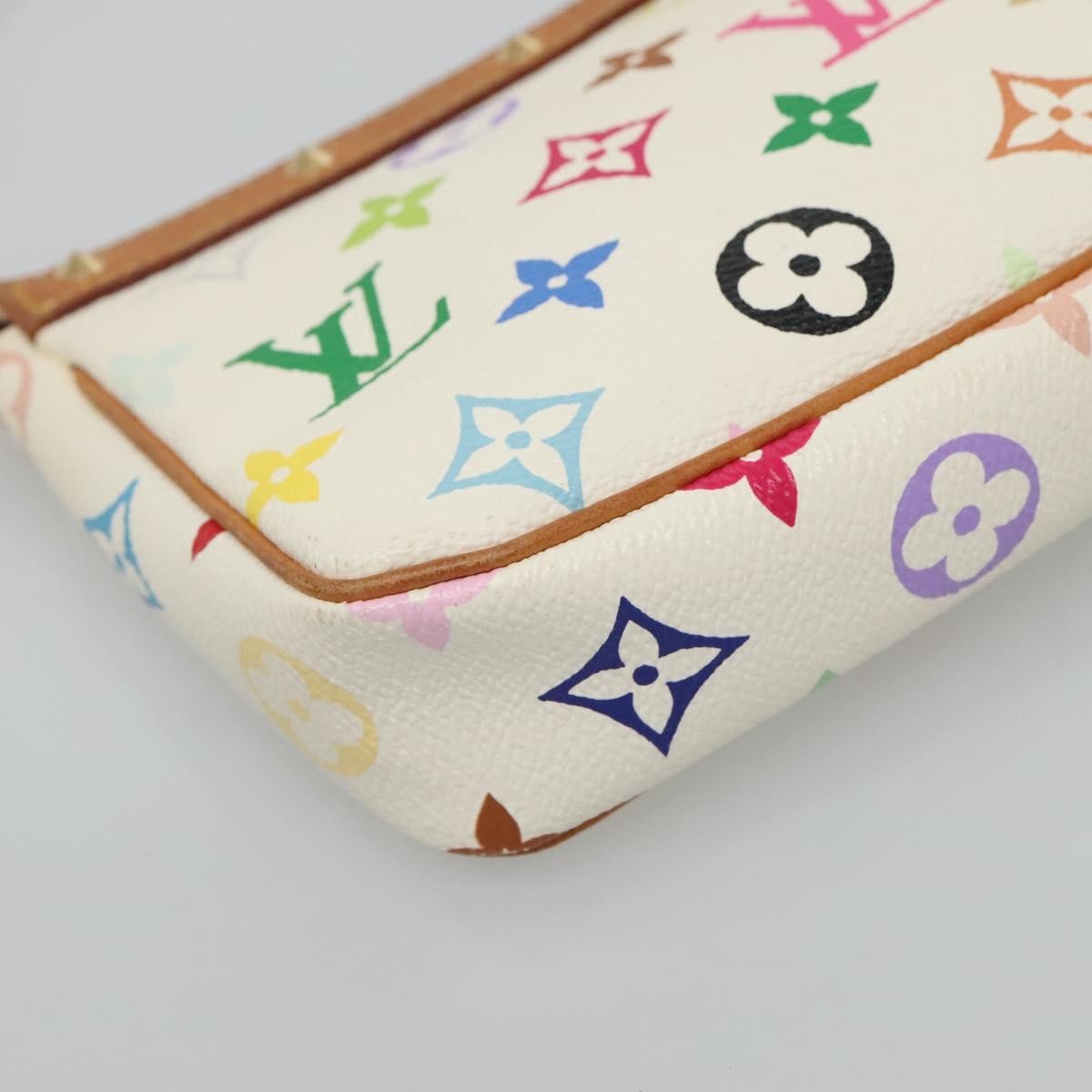 Louis Vuitton Pochette Accessoires Monogram Multicolor, MULTICOLOUR, CANVAS, Clutche & pouche
