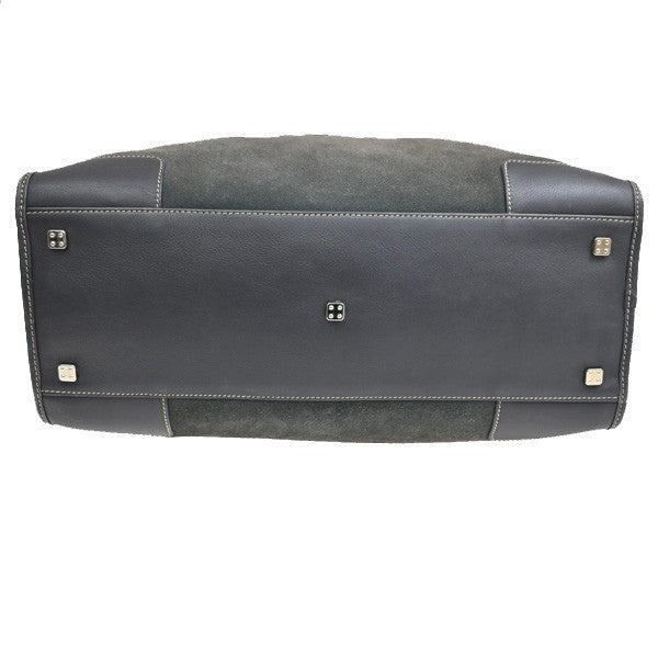 Loewe Amazona Bag Suede, GRAY, SUEDE, Handbag