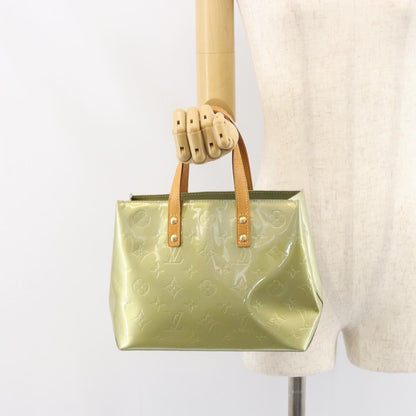 Louis Vuitton Reade Handbag Monogram Vernis, GRAY, PATENT_LEATHER, Handbag