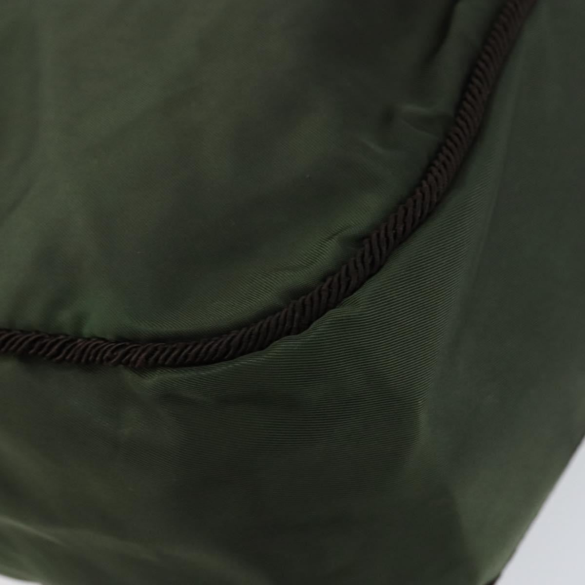 Prada Vintage Handbag Tessuto, GREEN, NYLON, Handbag