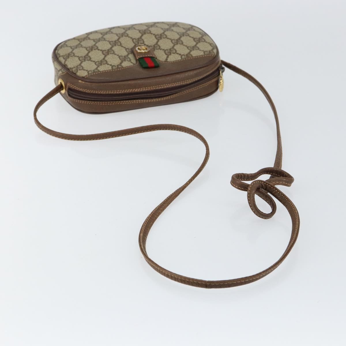 Gucci Vintage Pocket Shoulder Bag Canvas, BEIGE, CANVAS, Clutche & pouche