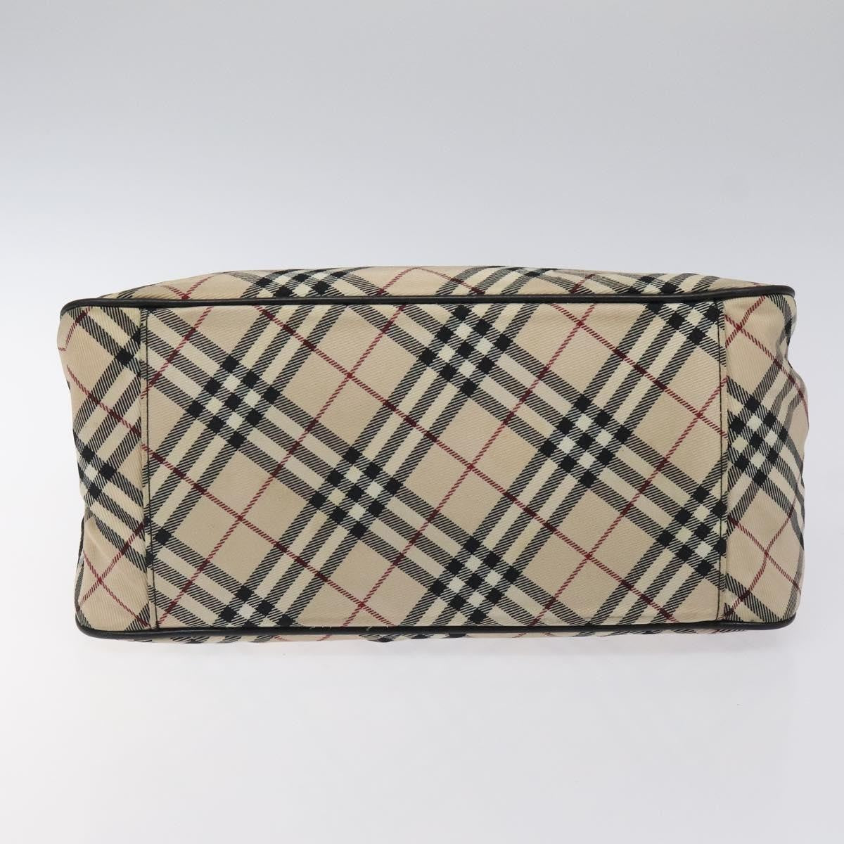Burberry Nova Check Handbag Nylon, BEIGE, NYLON, Handbag