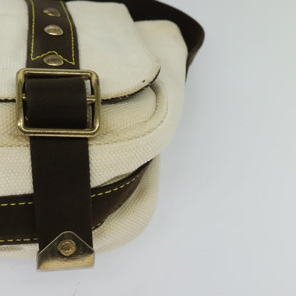 Louis Vuitton Antigua Besace Messenger Bag Canvas, WHITE, CANVAS, Shoulder bag