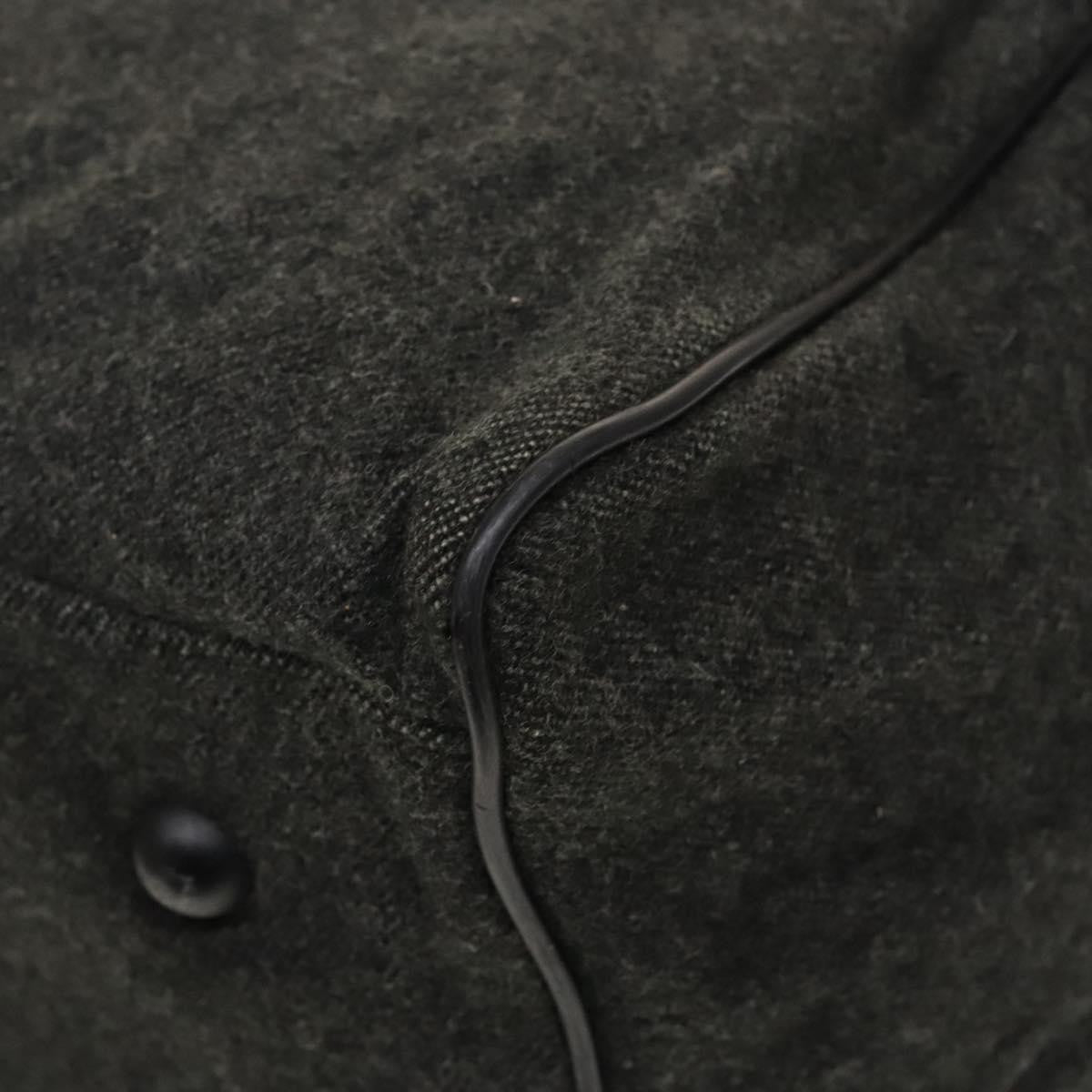 Prada Boston Bag Wool, GRAY, WOOL, Travel bag