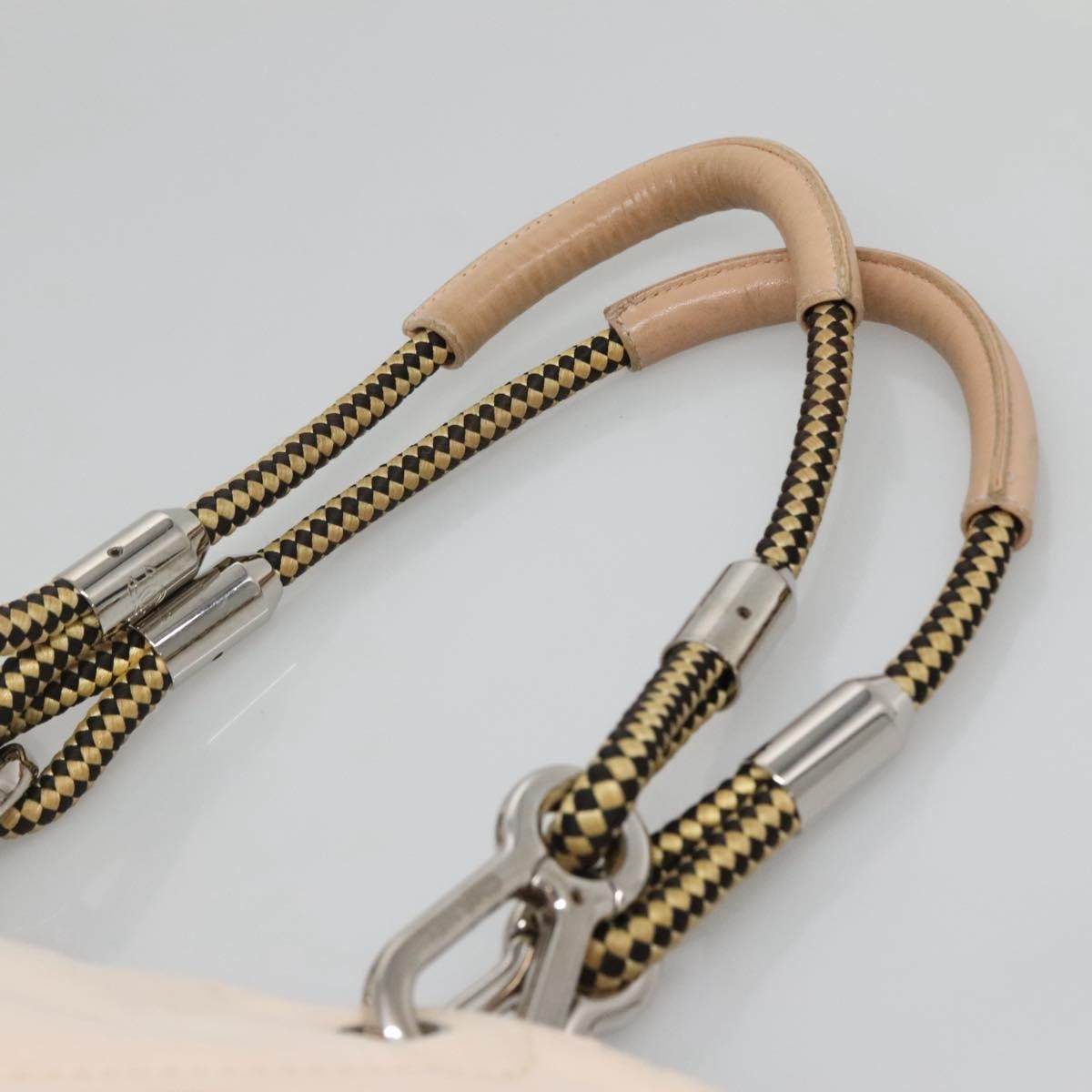 Chanel Vintage Cruise Line No.5 Tote Quilted Canvas, ECRU, CANVAS, Tote bag