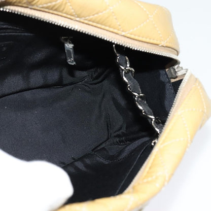 Chanel Camera Case Bag Woven Stitch Patent, BEIGE, PATENT_LEATHER, Crossbody bag