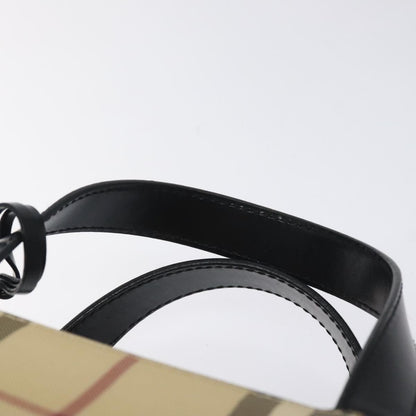 Burberry Nova Check Tote canvas check pattern, BEIGE, PVC, Tote bag