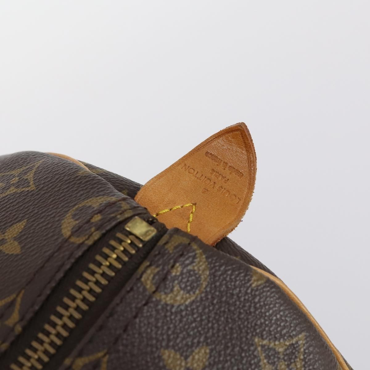 Louis Vuitton Keepall Bag Monogram Canvas, BROWN, CANVAS, Travel bag