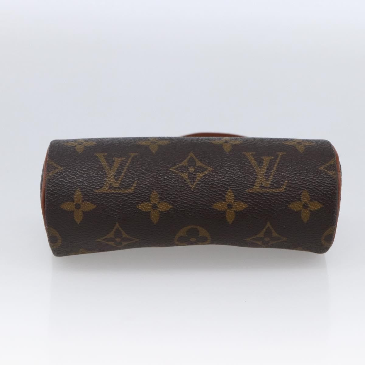 Louis Vuitton Papillon Pochette Monogram Canvas, BROWN, CANVAS, Clutche & pouche