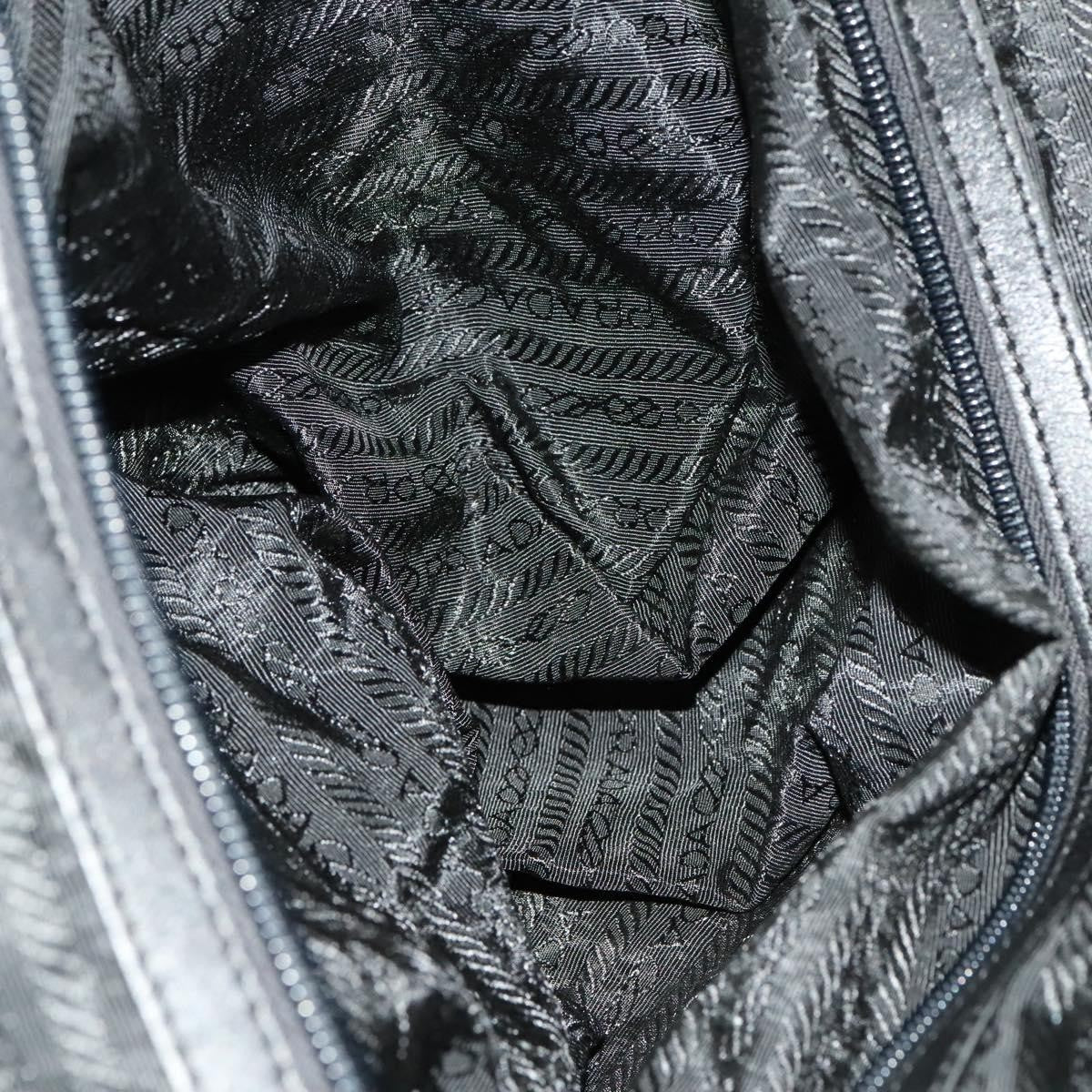 Prada Boston Bag Wool, GRAY, WOOL, Travel bag