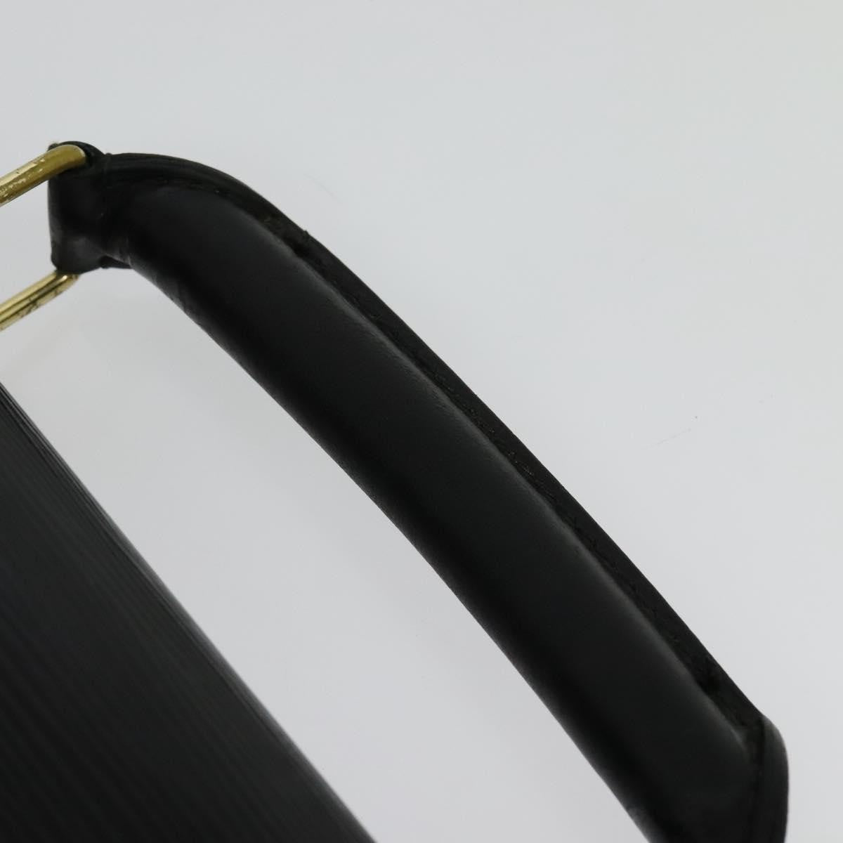 Louis Vuitton Serviette Ambassadeur Handbag Epi Leather, BLACK, LEATHER, Handbag