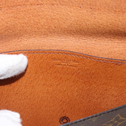 Louis Vuitton Double Rabat Handbag Monogram Canvas, BROWN, CANVAS, Shoulder bag