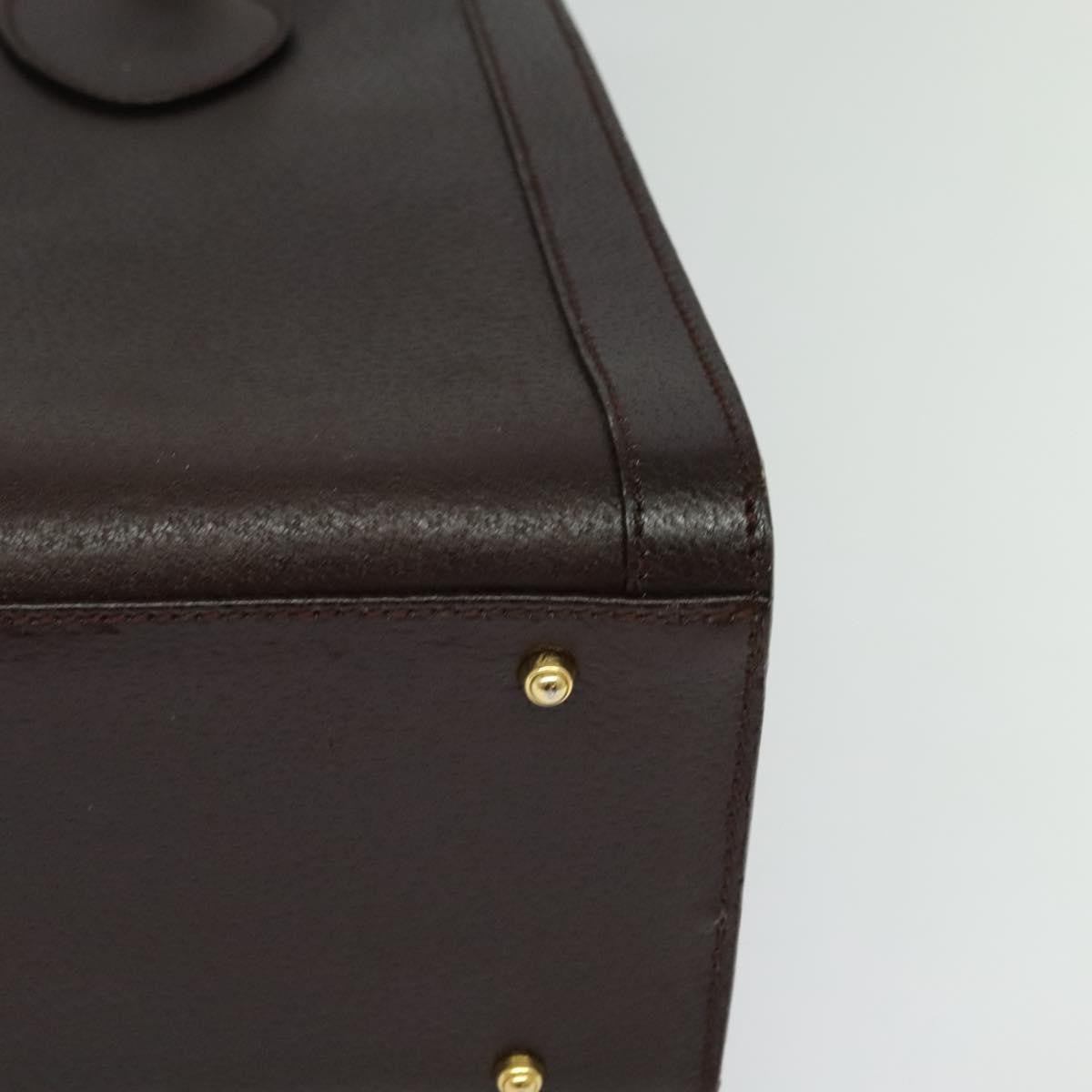 Gucci Bamboo Handle Tote Leather, BROWN, LEATHER, Tote bag