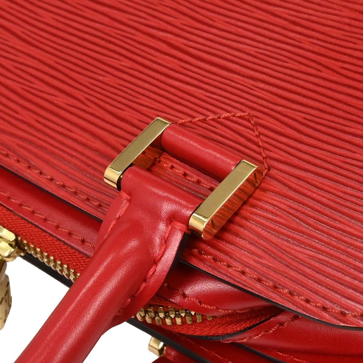 Louis Vuitton Pont Neuf Handbag Epi Leather, RED, LEATHER, Handbag