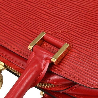 Louis Vuitton Pont Neuf Handbag Epi Leather, RED, LEATHER, Handbag