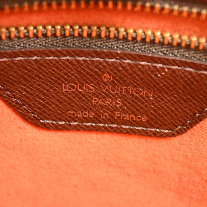 Louis Vuitton Venice Sac Plat Bag Damier, Brown, Canvas, Tote Bag