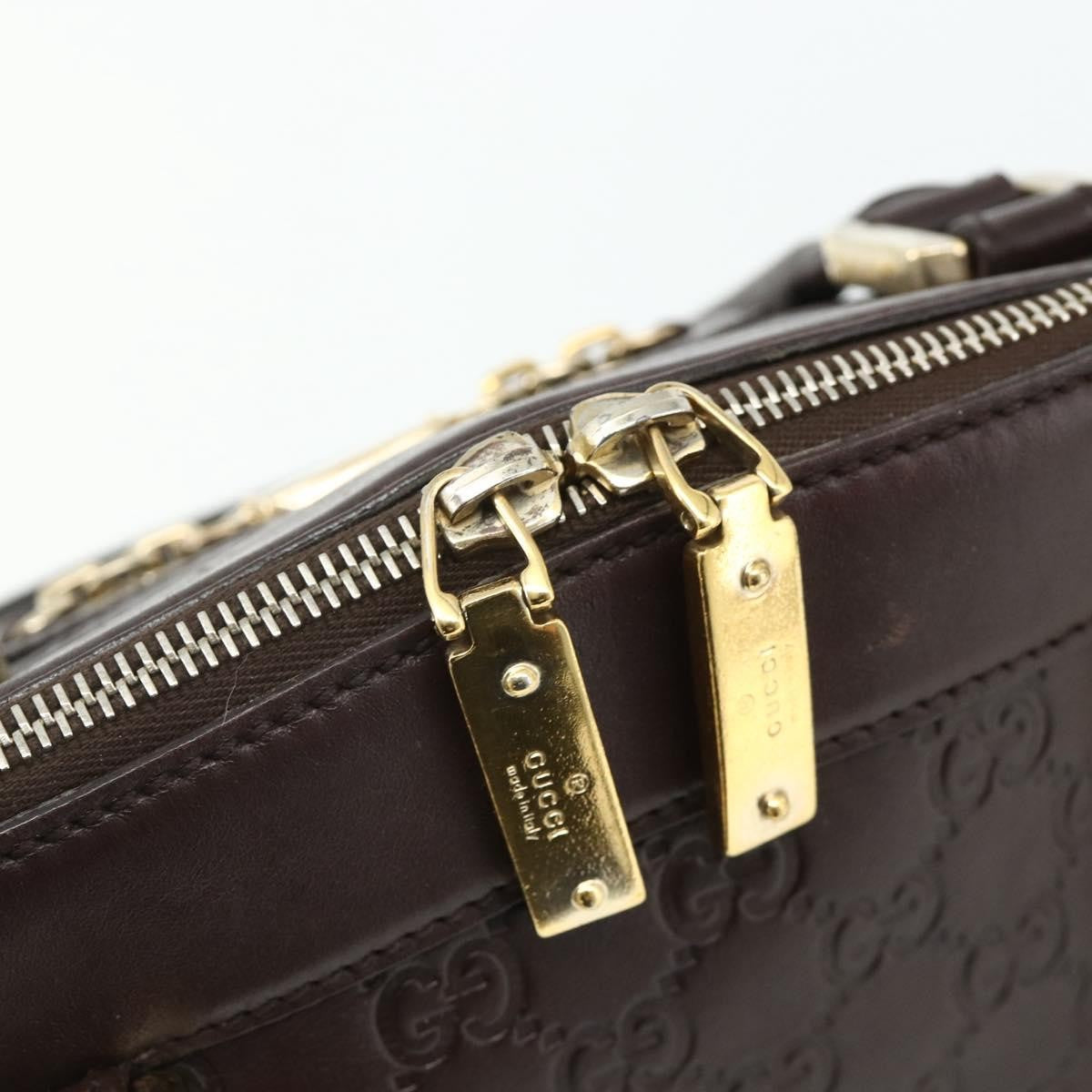 Gucci Guccissima Shoulder bag, Brown, Canvas, Handbag
