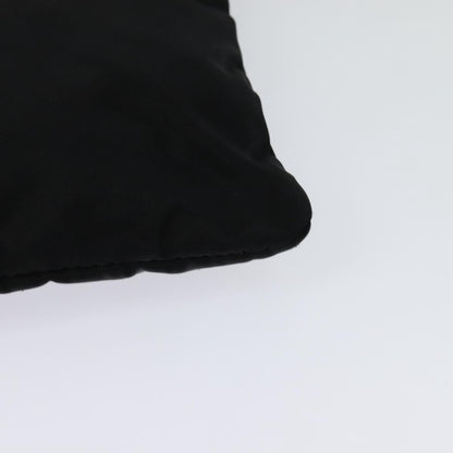 Prada Flat Messenger Bag Tessuto, BLACK, NYLON, Shoulder bag