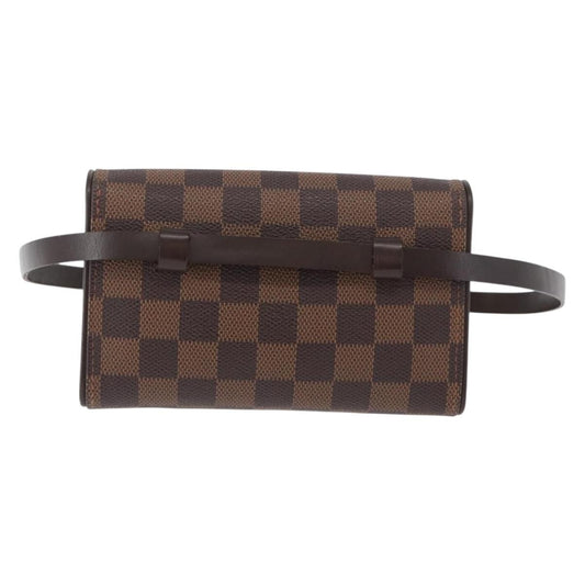 Louis Vuitton Florentine Waist Bag Monogram Canvas, BROWN, CANVAS, Clutche & pouche