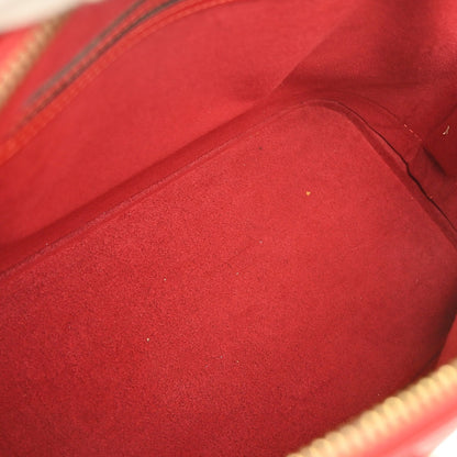 Louis Vuitton Alma Handbag Epi Leather, RED, LEATHER, Handbag